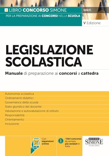 Legislazione Scolastica - Manuale di Preparazione ai concorsi a cattedra von Edizioni Simone