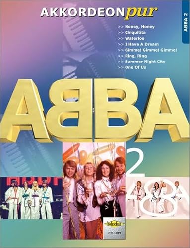 ABBA 2: "Akkordeon pur" bietet Spezialarrangements im mittleren Schwierigkeitsgrad