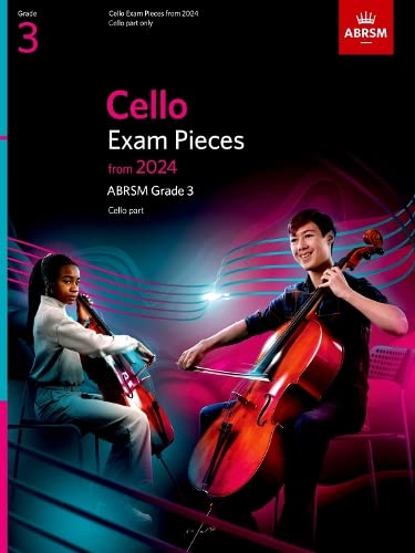 Cello Exam Pieces from 2024, ABRSM Grade 3, Cello Part (ABRSM Exam Pieces)