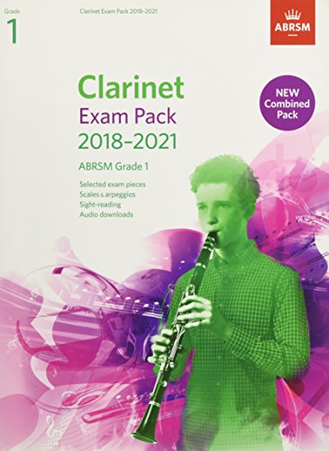 Clarinet Exam Pack 2018-2021, ABRSM Grade 1: Selected from the 2018-2021 syllabus. Score & Part, Audio Downloads, Scales & Sight-Reading (ABRSM Exam Pieces) von ABRSM