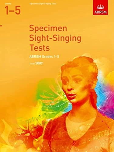 Specimen Sight-Singing Tests, Grades 1-5 (ABRSM Sight-reading) von ABRSM (Associated Board of the Royal Schools of Music)