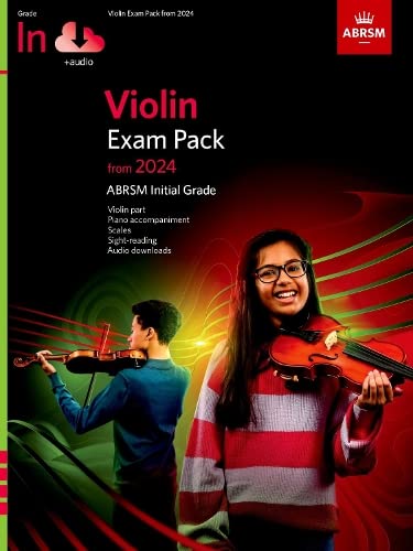 Violin Exam Pack from 2024, Initial Grade, Violin Part, Piano Accompaniment & Audio (ABRSM Exam Pieces) von Associated Board of the Royal Schools of Music