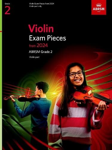 Violin Exam Pieces from 2024, ABRSM Grade 2, Violin Part (ABRSM Exam Pieces)