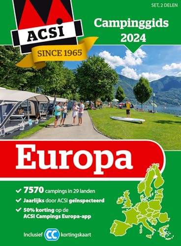 ACSI campinggids Europa 2024: 7500 campings in 31 landen