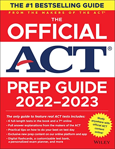 The Official ACT Prep Guide 2022-2023: (Book + Online Course) von Wiley