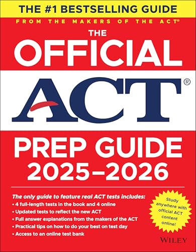 The Official ACT Prep Guide 2025 - 2026: Book + Online Course (Official ACT Prep Guides) von Wiley