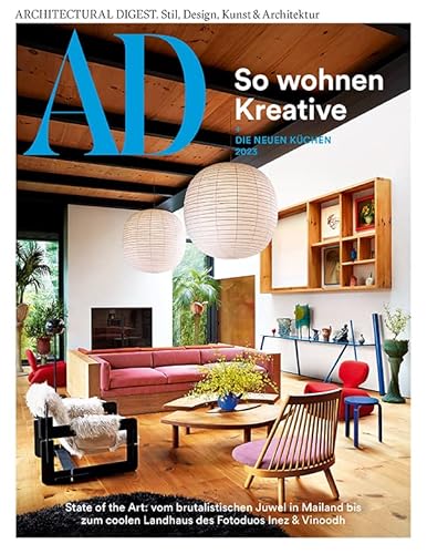 AD Architectural Digest 4/2023 "So wohnen Kreative"
