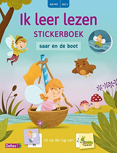 Ik leer lezen Stickerboek - Saar en de boot (AVI M3 / AVI 1) von Zuidnederlandse Uitgeverij (ZNU)