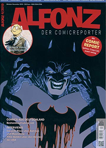 ALFONZ - DER COMICREPORTER 4/2019 "Mit Comic Report"