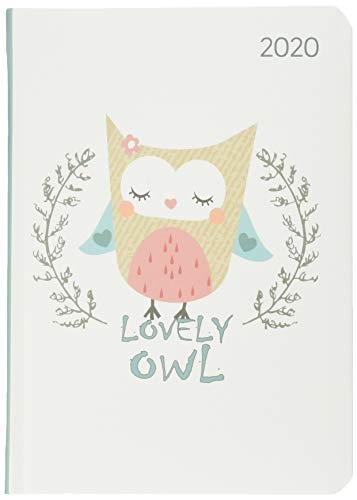 Ladytimer Lovely Owl 2020 - Eule - Taschenkalender A6 (11 x 15) - Weekly - 192 Seiten - Notizbuch - Terminplaner: Eule. Taschenkalender A6 -Notizbuch - Terminplaner von Alpha Edition