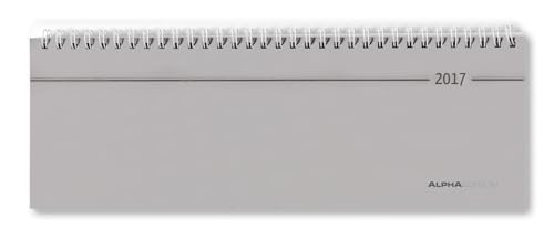 Tisch-Querkalender 2017 - 1 Woche 1 Seite - (28,5 x 10) von ALPHA EDITION