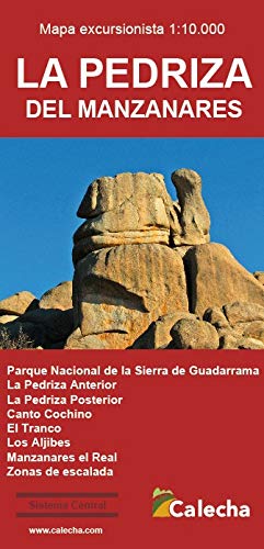 LA PEDRIZA DEL MANZANARES. MAPA EXCURSIONISTA von Calecha Ediciones, S.L.
