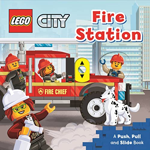 LEGO® City. Fire Station: A Push, Pull and Slide Book (LEGO® City. Push, Pull and Slide Books, 1) von Macmillan Children's Books