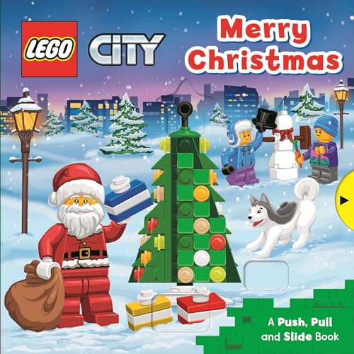LEGO® City. Merry Christmas: A Push, Pull and Slide Book (LEGO® City. Push, Pull and Slide Books, 3) von Macmillan Children's Books