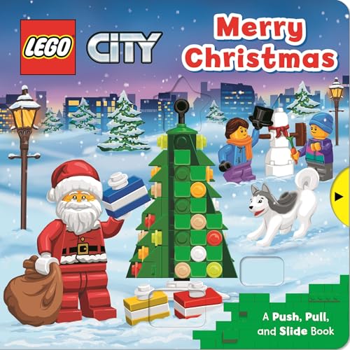 LEGO® City. Merry Christmas: A Push, Pull and Slide Book (LEGO® City. Push, Pull and Slide Books, 3) von PAN MACMILLAN UK