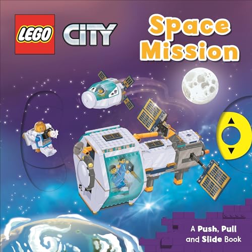 LEGO® City. Space Mission: A Push, Pull and Slide Book (LEGO® City. Push, Pull and Slide Books, 6) von Macmillan Children's Books