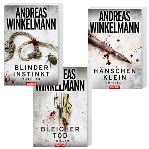 Blinder Instinkt/Bleicher Tod/Hänschen Klein (3 Thriller)