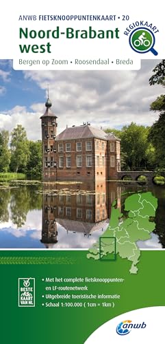 20 Noord-Brabant west (Bergen op Zoom / Rossendaal/ Breda); .: Fietsknooppenuntenkaarten (Knooppuntkaarten, Band 20)