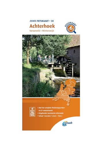 Achterhoek (Varsseveld/Winterswijk) 1:66 000: Fietskaart mit Radwegen (Fietskaarten, Band 30) von ANWB Media Inside Sales