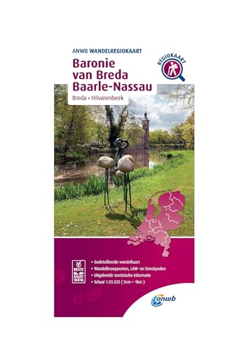 Baronie van Breda Baarle-Nassau (Breda 7 Hilvarenbeek): Wandelregiokaart (Wandelregiokaarten) von ANWB