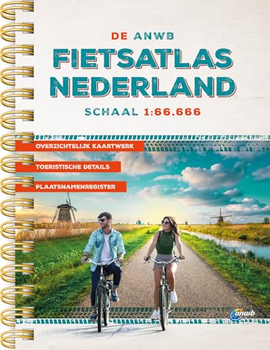 Fietsatlas Nederland: 1:66000 (ANWB fietsatlassen)