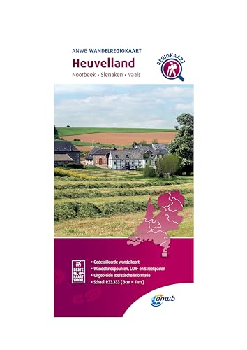 Heuvelland (Noorbeek / Slenaken / Vaals): Wandelregiokaart (Wandelregiokaarten) von ANWB