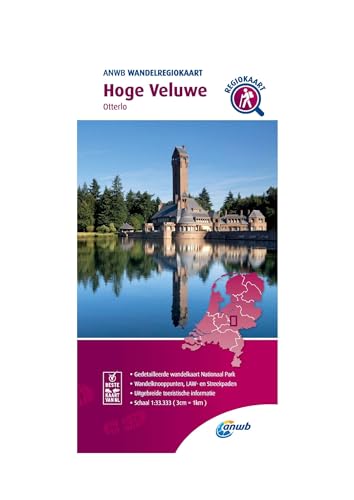 Hoge Veluwe Otterlo: Wandelregiokaart (Wandelregiokaarten) von ANWB