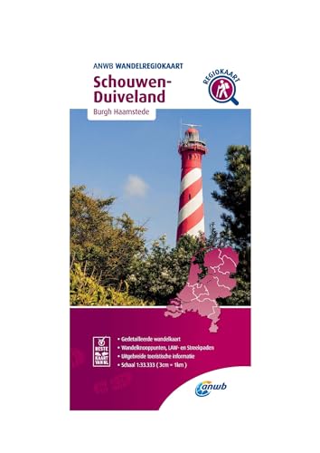 Schouwen-Duiveland (Burgh Haamstede) 1:33 000: Wandelregiokaart (Wandelregiokaarten)