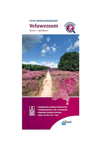 Veluwezoom (Dieren / Apeldoorn): Wandelregiokaart (Wandelregiokaarten)