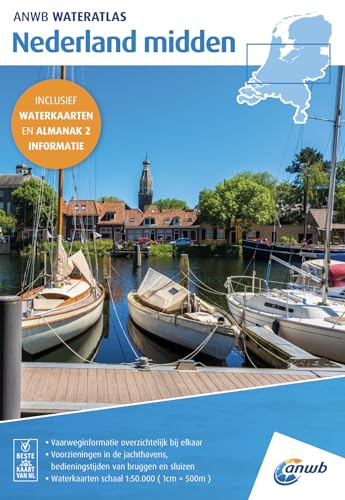 Wateratlas Nederland Midden: 1:50000 (ANWB wateratlas) von ANWB Media Inside Sales
