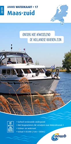 ANWB Waterkaart Maas-Zuid: Wasserkarte (ANWB waterkaart, 17)