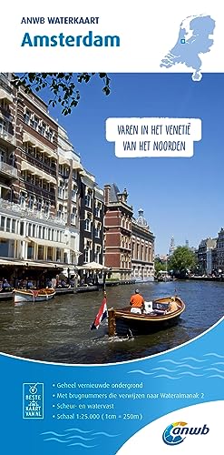 Waterkaart Amsterdam: Wasserkarte (ANWB waterkaart)