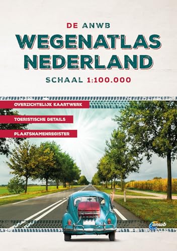 Wegenatlas Nederland: 1:100000 (ANWB-wegenatlassen)