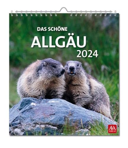 Allgäu 2024: Postkartenkalender