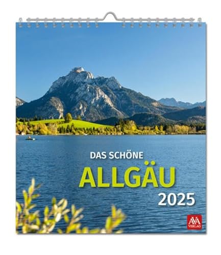 Allgäu 2025: Postkartenkalender
