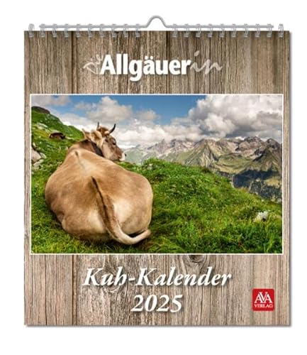 Kühe 2025: Postkartenkalender von AVA-Agrar