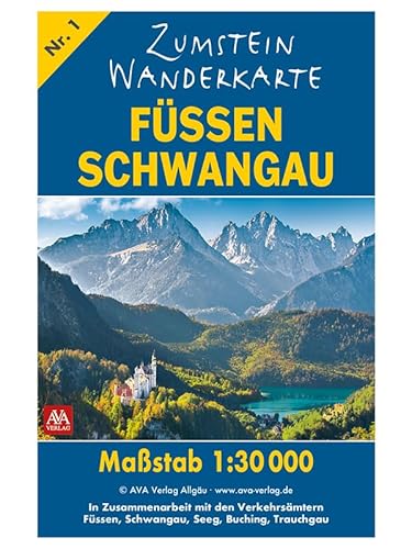 Zumstein Wanderkarte Füssen/Schwangau von AVA-Agrar