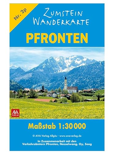 Zumstein Wanderkarte Pfronten von AVA-Agrar