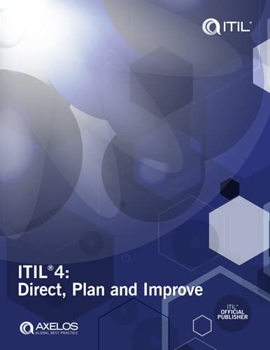 ITIL® 4: Direct, Plan and Improve (Latest Version)