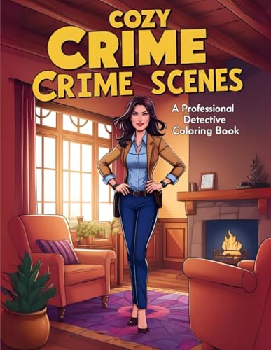 Cozy Crime Scenes: A Detective-Themed Coloring Book for Adults and Teens – Relaxing Mystery Illustrations of Investigations, Crime Scenes and Hidden ... 30+ Engaging Illustrations of Cozy Detective Cozy Crime Scenes: A Detective-Themed Coloring Book for Adults and Teens – Relaxing Mystery Illustrations of Investigations, Crime Scenes and Hidden ... 30+ Engaging Illustrations of Cozy Detective von Independently published