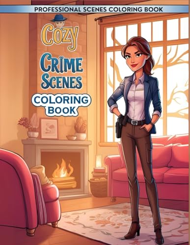 Cozy Crime Scenes: A Mystery-Themed Coloring Book for Adults and Teens – Relaxing and Fun Detective-Inspired Illustrations: Unwind and Enjoy 30+ ... Hidden Clues, and Classic Mystery Elements Cozy Crime Scenes: A Mystery-Themed Coloring Book for Adults and Teens – Relaxing and Fun Detective-Inspired Illustrations: Unwind and Enjoy 30+ ... Hidden Clues, and Classic Mystery Elements von Independently published