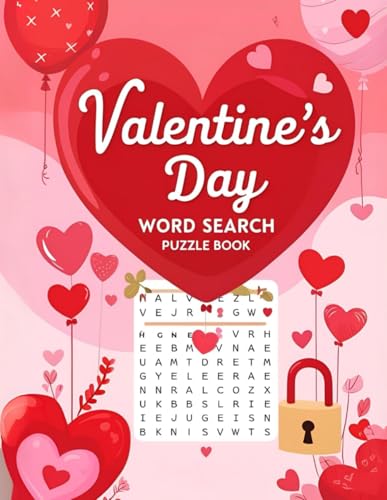 Valentine’s Day Word Search Puzzle Book for Adults and Teens 50+ Love-Themed Word Puzzles in Large Print – Romantic, Fun, and Relaxing Brain Games for ... Word Puzzles in Large Print – Romantic, Fun Valentine’s Day Word Search Puzzle Book for Adults and Teens 50+ Love-Themed Word Puzzles in Large Print – Romantic, Fun, and Relaxing Brain Games for ... Word Puzzles in Large Print – Romantic, Fun von Independently published