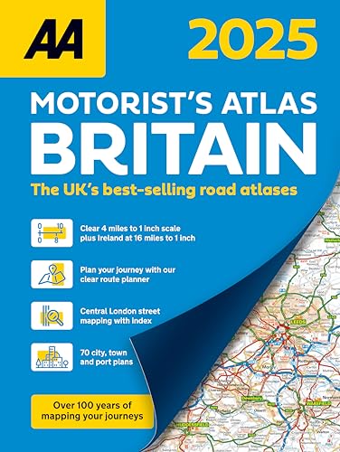Motorist's Britain 2025 (Aa Road Atlas)