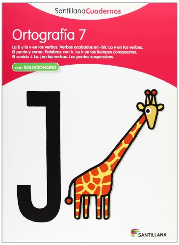 ORTOGRAFÍA 7 SANTILLANA CUADERNOS: Ortografia Pauta 7