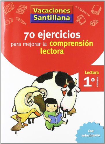 Vacaciones Santillana, lectura, comprensión lectora, 1 Educación Primaria. Cuaderno von Santillana Educación, S.L.