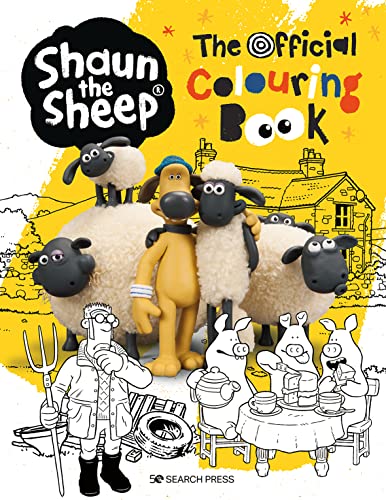Shaun the Sheep: The Official Colouring Book (Aardman) von Search Press