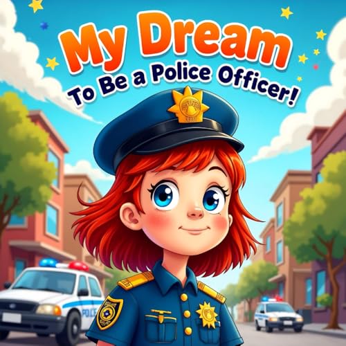 My Dream: I Want to Be A Police Officer, A Fun and Inspiring Children's Book for girls, stories book about police for kids von Independently published