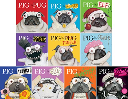 Pig the Pug Complete Series Set (10 Books)