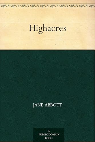 Highacres von Anson Street Press