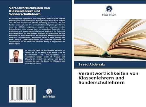 Verantwortlichkeiten von Klassenlehrern und Sonderschullehrern von Verlag Unser Wissen